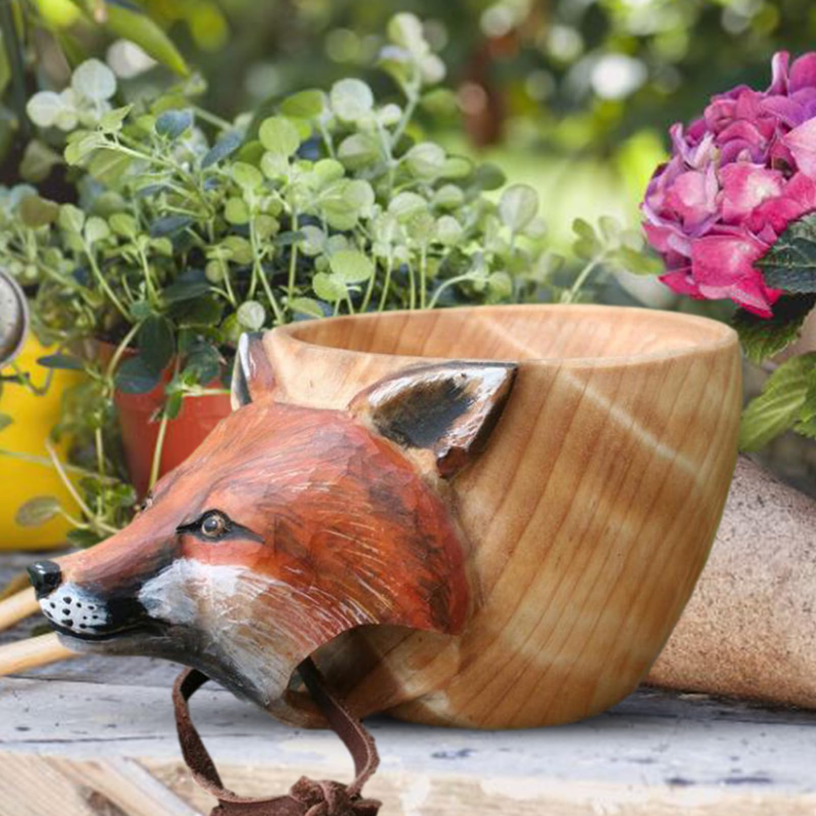 Amazon.co.jp: colmall ククサ手彫り木製マグカップククサククシ